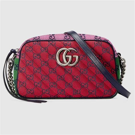 gucci marmont multicolour|gucci marmont small price.